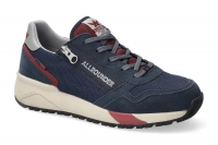 chaussure all rounder lacets ventura-tex bleu